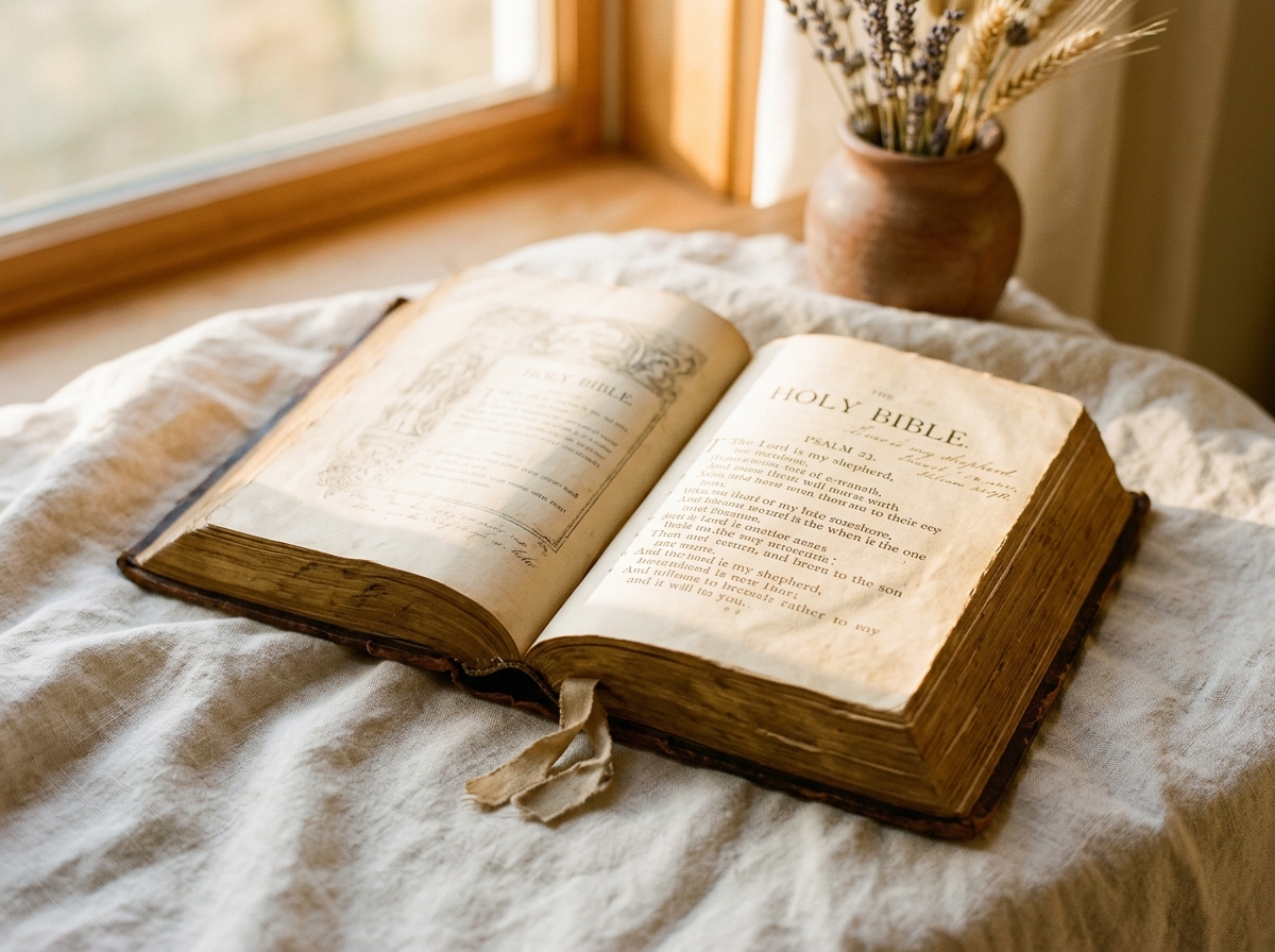 Remember & Co Scripture study book in morning light